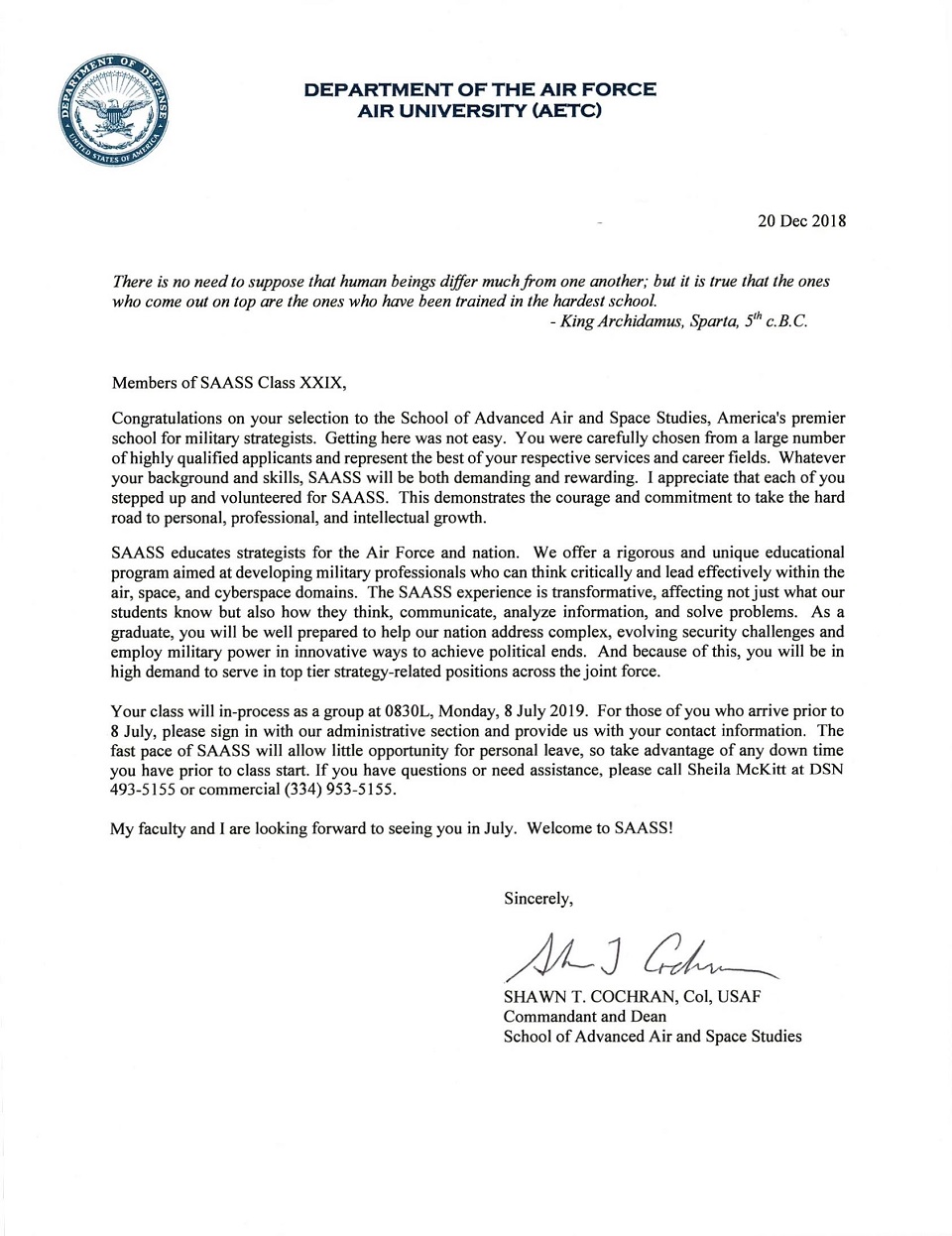 Air Force Letter Of Appreciation Template Air Force Letter Of Appreciation Template